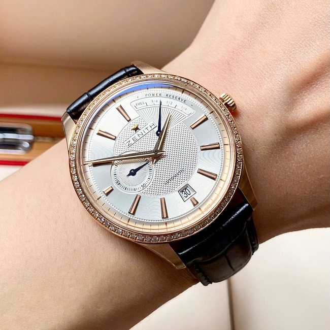 3 Zenith Captain Power Reserve Automatic 22212068502C498 3 Zenith Captain Power Reserve Automatic 22212068502C498