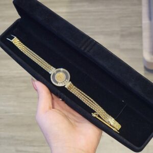 4 Chopard Happy Diamond 18k Yellow Gold 4097 Quartz