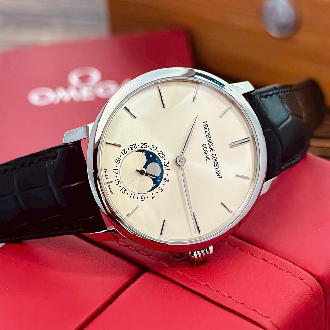 4 Frederique Constant Slimline Moonphase FC-705BG4S6 4 Frederique Constant Slimline Moonphase FC-705BG4S6