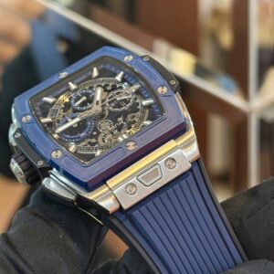 4 Hublot Spirit Of Bigbang Titanium Blue Ceramic 642.NL.7170.RX