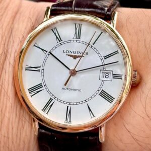 4 Longines Elegant Automatic L47878110 18k Rose Gold