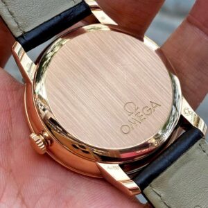 4 Omega DeVille Co-Axial Blue 18k Au750 42453402103002