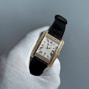 4 Piaget Protocol XL Automatic Tank 18k 26100 Diamond