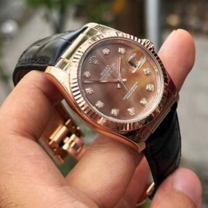 4 Rolex Oyster Perpetual DateJust 116135 MOP 18k Rose Gold