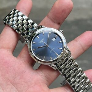 5 Longines Flagship Automatic Blue Dial L4.984.4.92.6