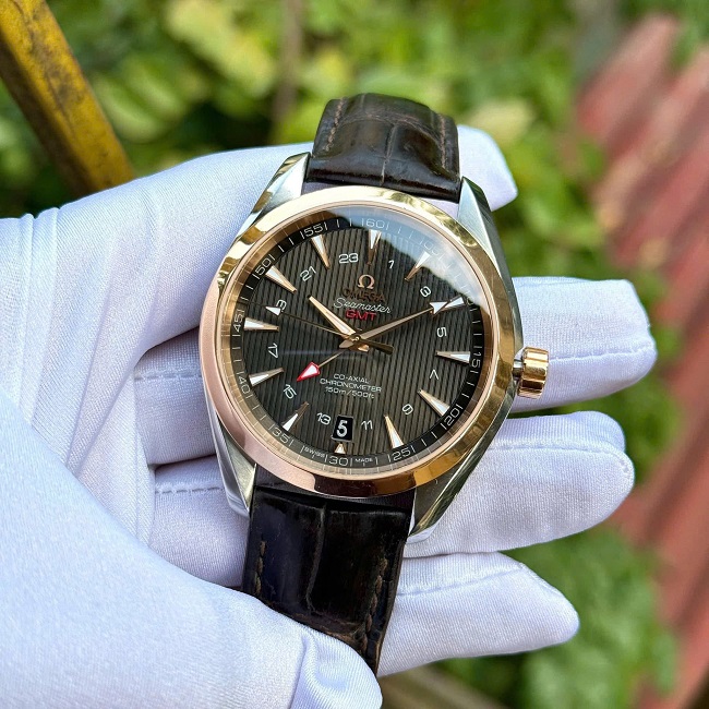 5 Omega Seamaster GMT Aqua Terra Co‑Axial 23123432206001 5 Omega Seamaster GMT Aqua Terra Co‑Axial 23123432206001