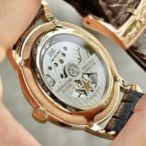 5 Zenith Elite 6150 18K Rose Gold Watch 42mm