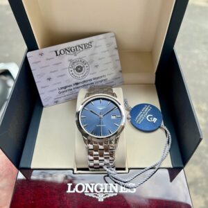 6 Longines Flagship Automatic Blue Dial L4.984.4.92.6