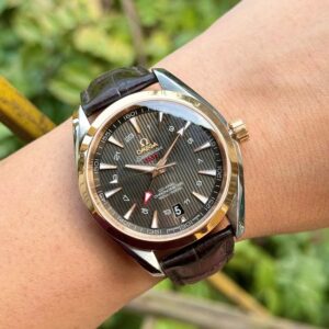6 Omega Seamaster GMT Aqua Terra Co‑Axial 23123432206001