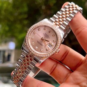 6 Rolex Oyster Perpetual DateJust 116231 Demi 18k Rose Gold