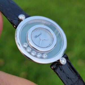 8 Chopard Happy Diamonds 209415-1001 18k Watch Quartz