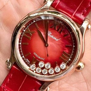 1 Chopard Happy Sport 275378-5005 18K Diamond Watch Automatic