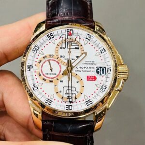 1 Chopard Mille Miglia Silver Dial 18k Rose Gold 161268-5003