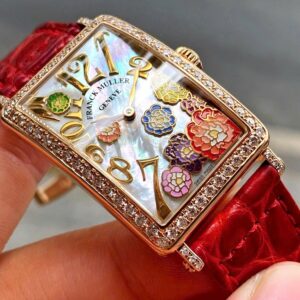 1 Franck Muller Long Island 952 QZ REL MOP BC D 1R 18k Au750