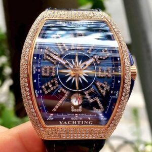 1 Franck Muller Yatching Xanh Navy V41SCDT 18k