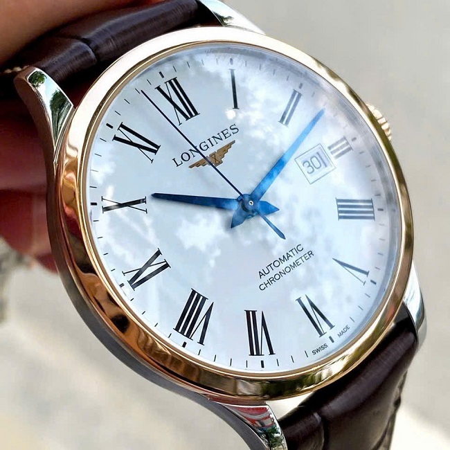 1 Longines Record Automatic Demi 18K L2.820.5.11.2 1 Longines Record Automatic Demi 18K L2.820.5.11.2