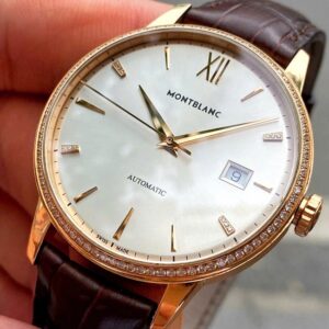 1 Montblanc Heritage Spirit Date Diamond 113706 18K
