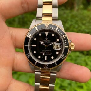 1 Rolex Submariner 18k Gold 16613 Automatic
