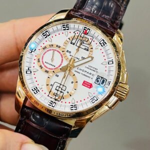 2 Chopard Mille Miglia Silver Dial 18k Rose Gold 161268-5003
