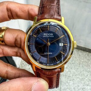 2 Epos Swiss E-3387.152.22.16.15 Blue Dial Automatic