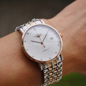 2 Longines Elegant Collection L4.910.5.77.7 Demi 18k