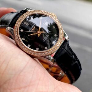 2 Longines Record Automatic Demi 18k Diamond L2.320.5.59.2