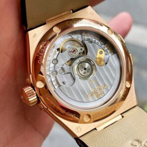 2 Omega Constellation Diamond Chocolate 123.58.35.20.63.001