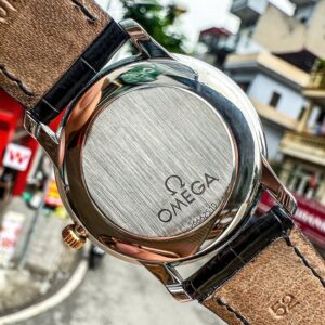 2 Omega DeVille Prestige 18K Gold Bezel 135.020