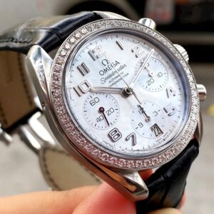 2 Omega Speedmaster Chronograph Diamond 324.18.38.40.05.001