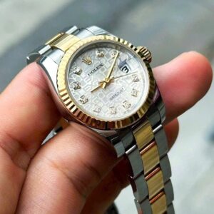 2 Rolex DateJust 179171 Demi 18k Diamond