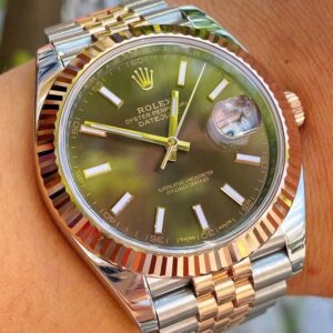 2 Rolex Oyster Perpetual DateJust 126331 Chocolate Automatic