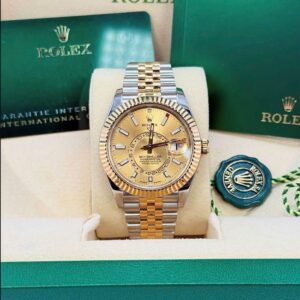 2 Rolex Sky-Dweller M326933-0004 Demi 18k