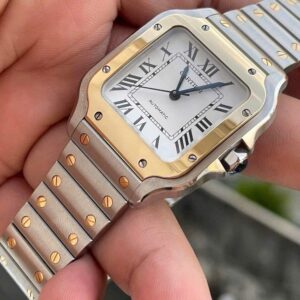 3 Cartier Santos Demi 18k Automatic W2SA0007