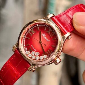3 Chopard Happy Sport 275378-5005 18K Diamond Watch Automatic