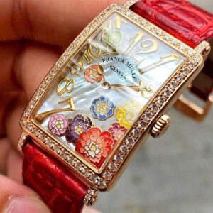 3 Franck Muller Long Island 952 QZ REL MOP BC D 1R 18k Au750