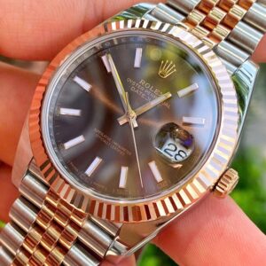 3 Rolex Oyster Perpetual DateJust 126331 Chocolate Automatic