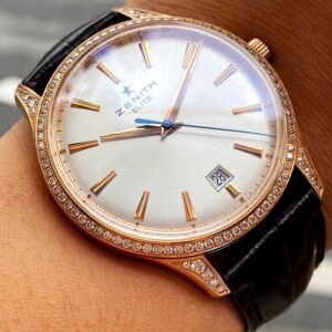 3 Zenith Captain Elite 22.2022.670 Automatic 18k Diamond