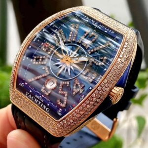 4 Franck Muller Yatching Xanh Navy V41SCDT 18k
