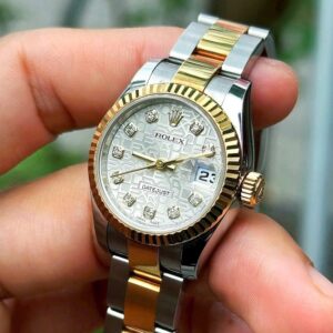 4 Rolex DateJust 179171 Demi 18k Diamond