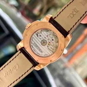 5 Cartier WGCA0003 Pink Gold Silver Automatic 38mm