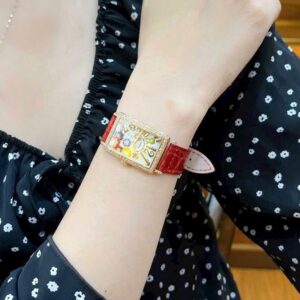 5 Franck Muller Long Island 952 QZ REL MOP BC D 1R 18k Au750