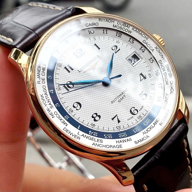 5 Longines Worldtimer Automatic L2.631.8.70.3 18K Gold 5 Longines Worldtimer Automatic L2.631.8.70.3 18K Gold