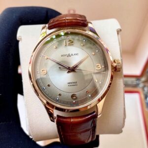 5 Montblanc Heritage Automatic 119964 18k Rose Gold