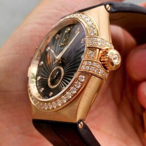 5 Omega Constellation Diamond Chocolate 123.58.35.20.63.001