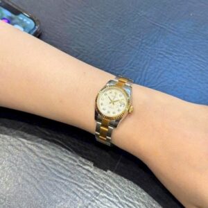 5 Rolex DateJust 179171 Demi 18k Diamond