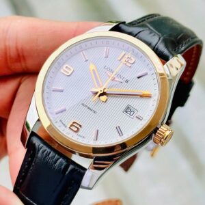 6 Longines Conquest Automatic Demi 18k L2.785.5.76.3