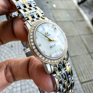 5 Omega DeVille Prestige 413.25.27.60.55.001 MOP Diamond