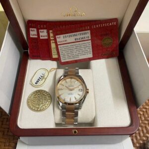 6 Omega Seamaster Aqua Terra Demi 18k MOP 23120392155001