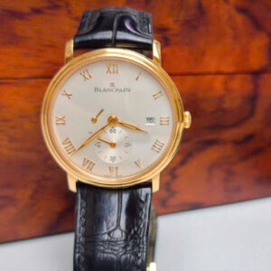 1 Blancpain Villeret vang khoi 18k kim xang 6606-3642-55B cot tay
