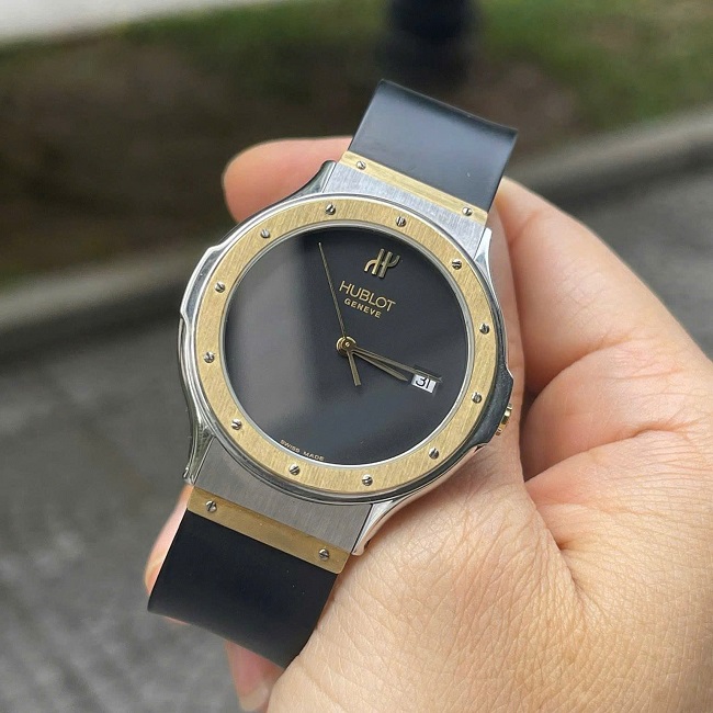1 Hublot MDM Geneve Quartz 18K Yellow Gold & Steel 1521.2 1 Hublot MDM Geneve Quartz 18K Yellow Gold & Steel 1521.2